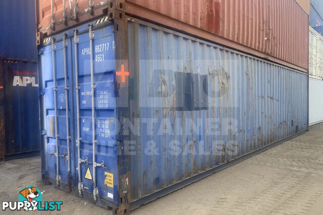 40' HIGH CUBE SHIPPING CONTAINER