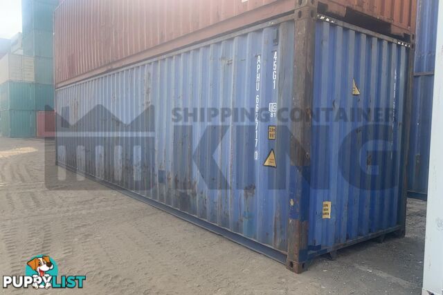 40' HIGH CUBE SHIPPING CONTAINER