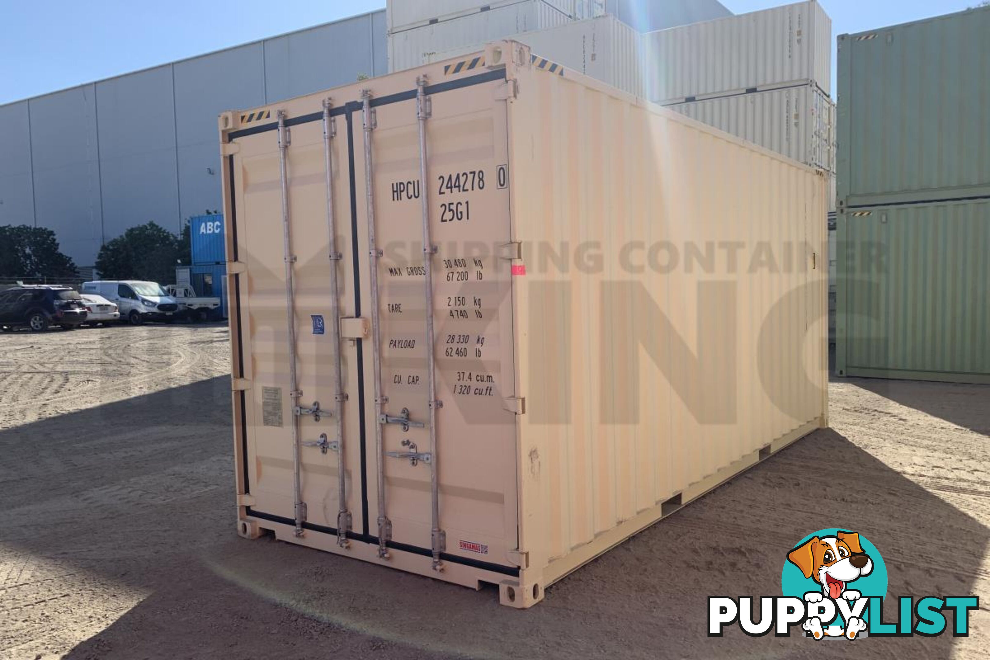 20' HIGH CUBE SHIPPING CONTAINER - in Rockhampton