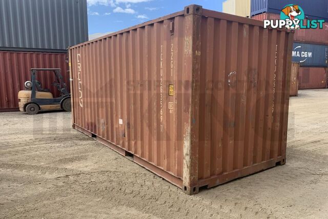 20' STANDARD HEIGHT SHIPPING CONTAINER - in Brisbane