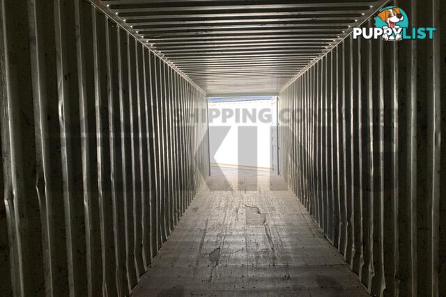 40' HIGH CUBE SHIPPING CONTAINER