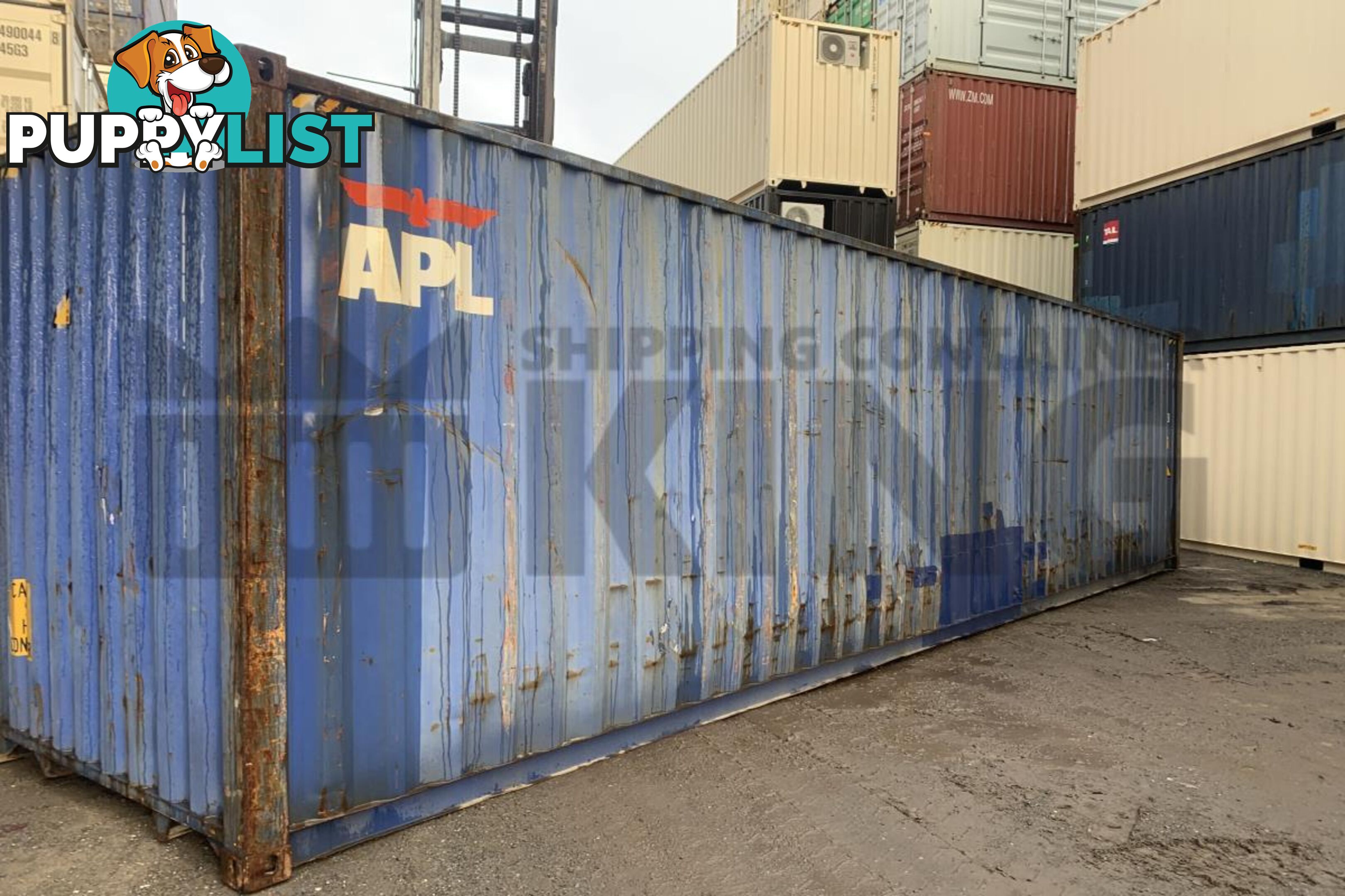40' HIGH CUBE SHIPPING CONTAINER