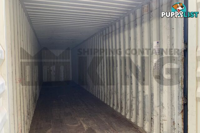 40' HIGH CUBE SHIPPING CONTAINER