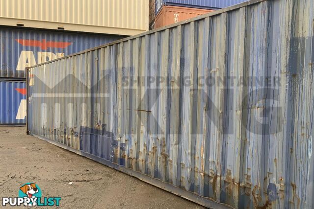 40' HIGH CUBE SHIPPING CONTAINER