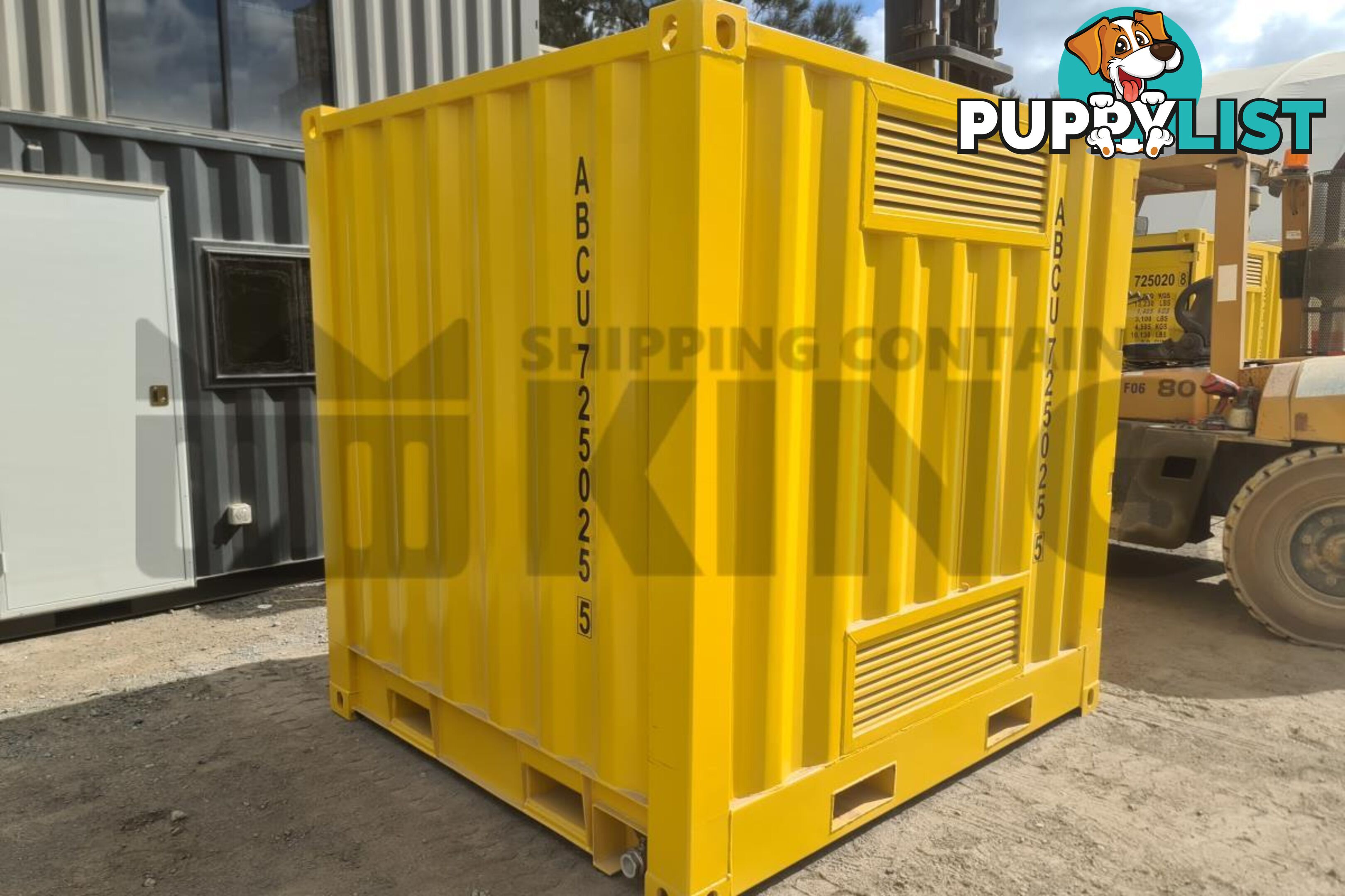 8' DANGEROUS GOODS SHIPPING CONTAINER (4 CORNER POST)