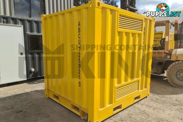 8' DANGEROUS GOODS SHIPPING CONTAINER (4 CORNER POST)