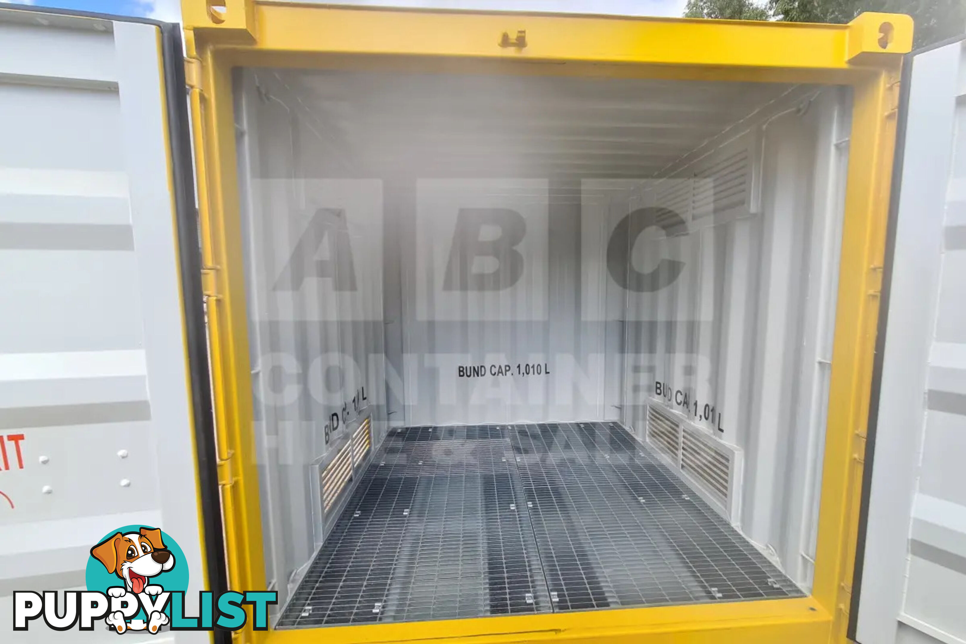 8' DANGEROUS GOODS SHIPPING CONTAINER (4 CORNER POST)