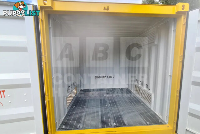 8' DANGEROUS GOODS SHIPPING CONTAINER (4 CORNER POST)
