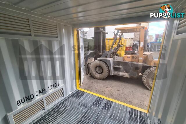 8' DANGEROUS GOODS SHIPPING CONTAINER (4 CORNER POST)