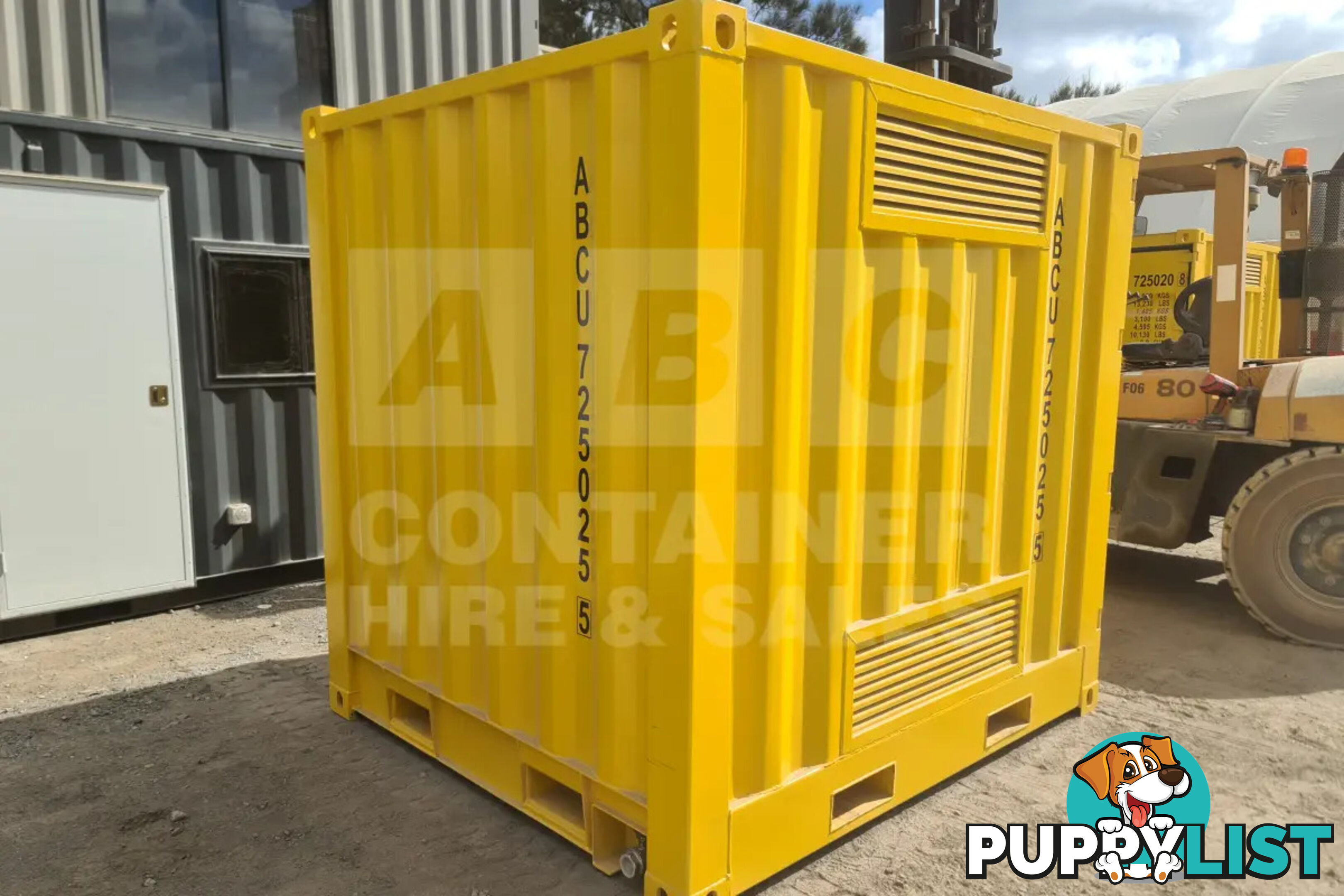 8' DANGEROUS GOODS SHIPPING CONTAINER (4 CORNER POST)
