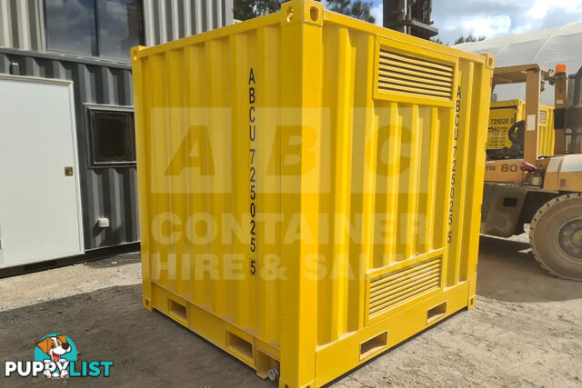 8' DANGEROUS GOODS SHIPPING CONTAINER (4 CORNER POST)