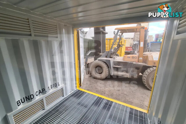 8' DANGEROUS GOODS SHIPPING CONTAINER (4 CORNER POST)