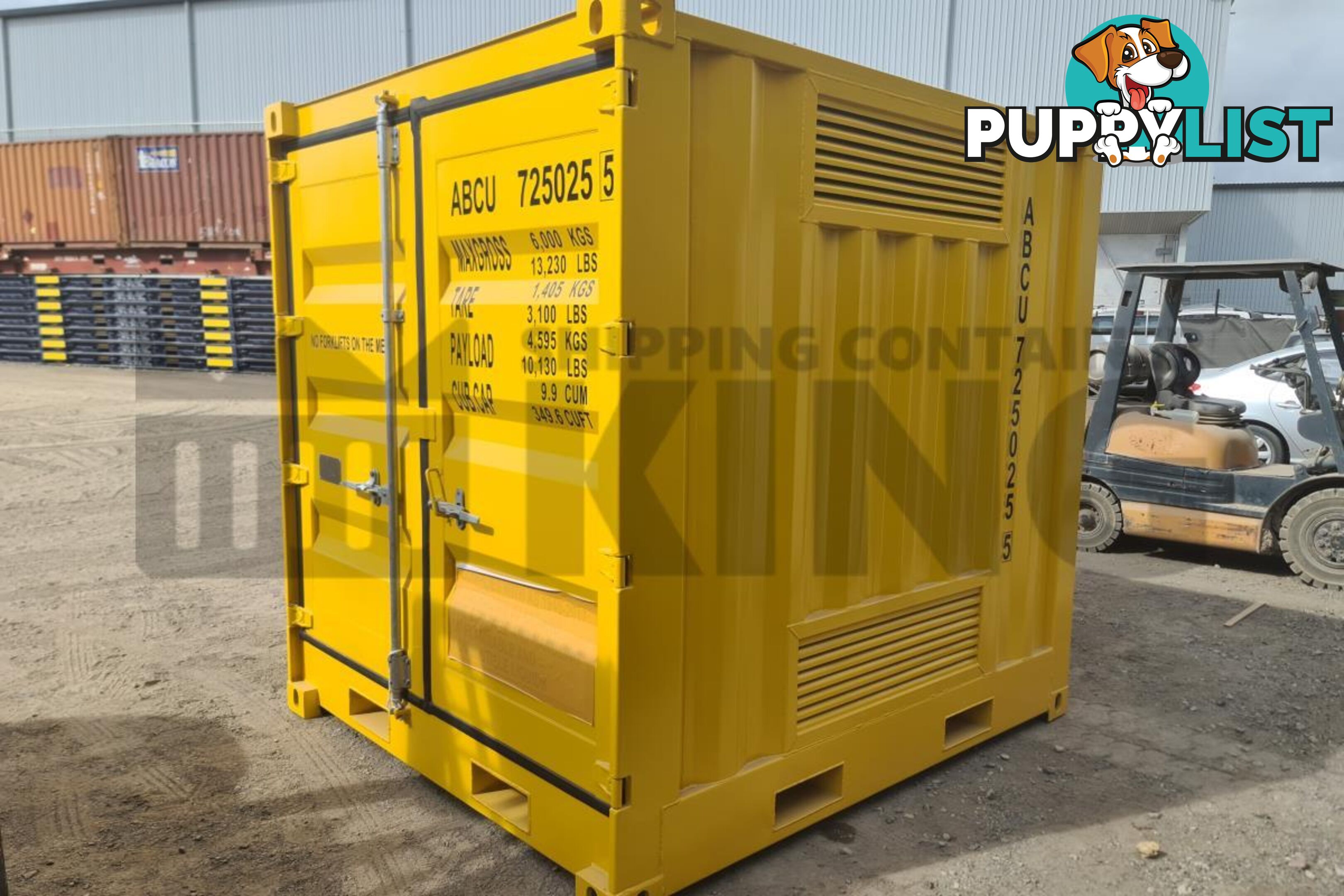 8' DANGEROUS GOODS SHIPPING CONTAINER (4 CORNER POST)