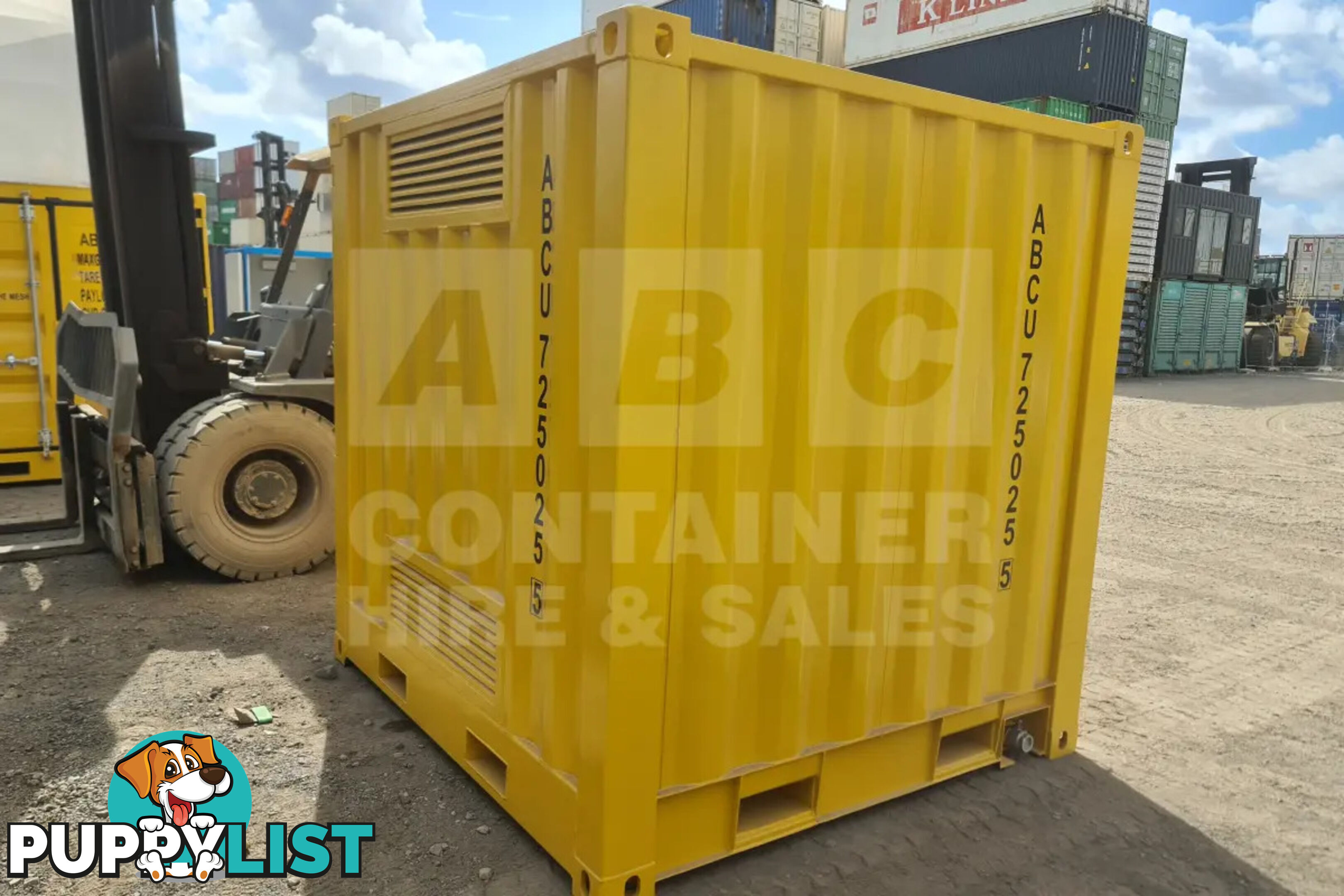 8' DANGEROUS GOODS SHIPPING CONTAINER (4 CORNER POST)