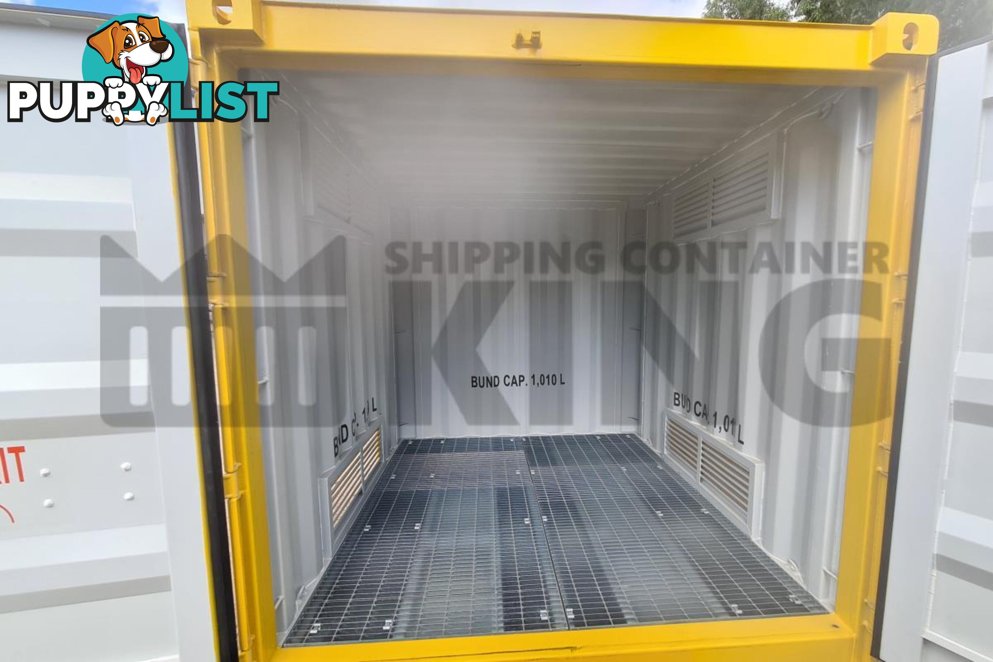 8' DANGEROUS GOODS SHIPPING CONTAINER (4 CORNER POST)