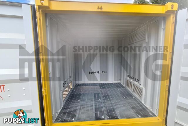 8' DANGEROUS GOODS SHIPPING CONTAINER (4 CORNER POST)