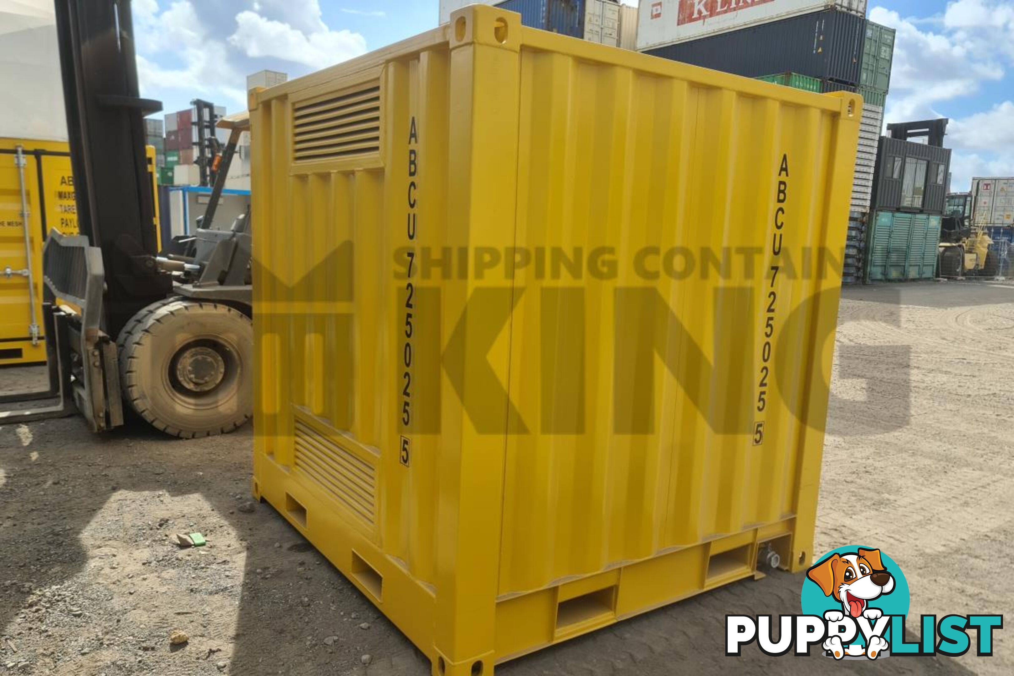 8' DANGEROUS GOODS SHIPPING CONTAINER (4 CORNER POST)