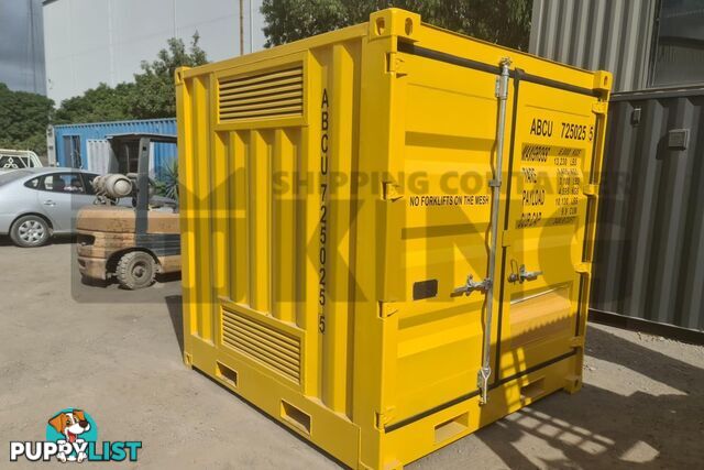8' DANGEROUS GOODS SHIPPING CONTAINER (4 CORNER POST)