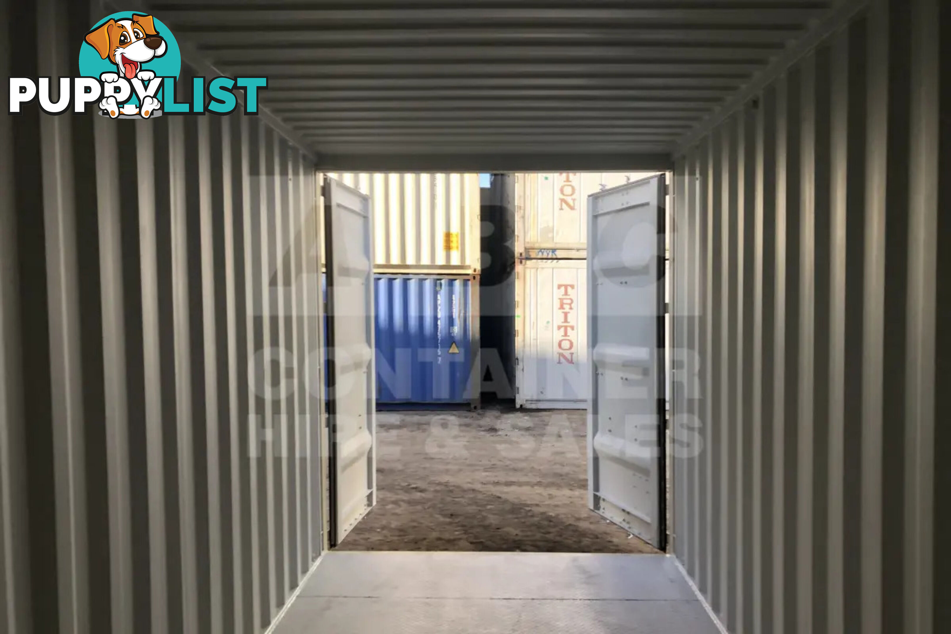20' HIGH CUBE SHIPPING CONTAINER (STEEL FLOOR) - in Brisbane
