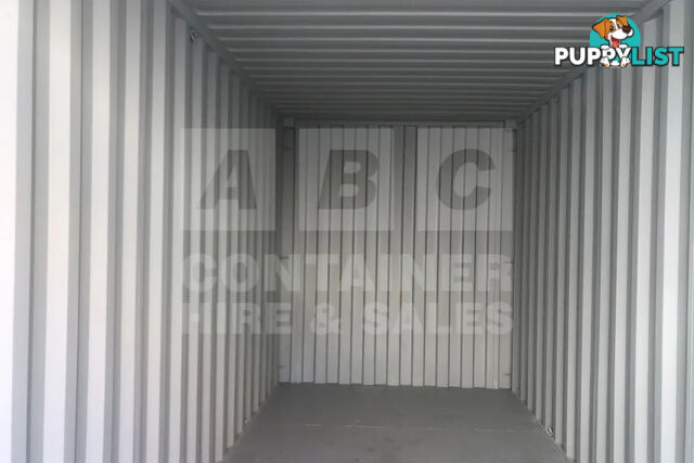 20' HIGH CUBE SHIPPING CONTAINER (STEEL FLOOR) - in Brisbane