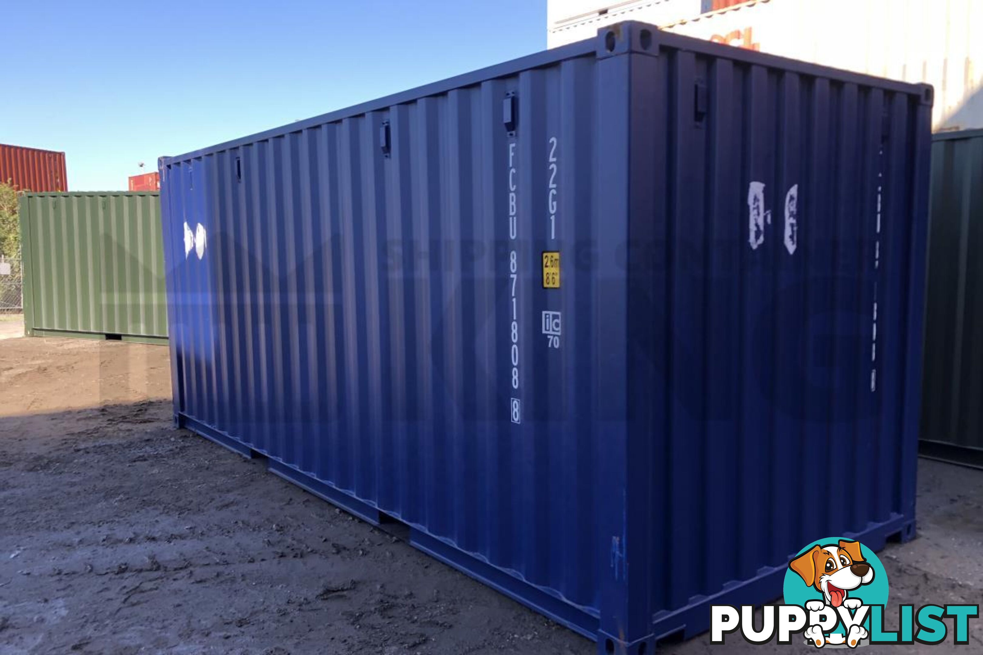 20' STANDARD HEIGHT SHIPPING CONTAINER - in Toowoomba