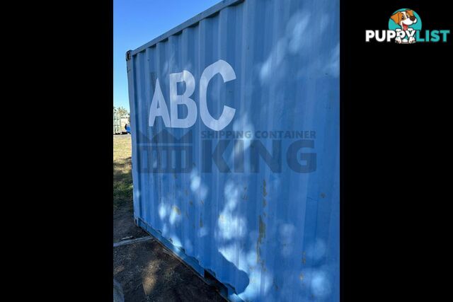 20' STANDARD HEIGHT SHIPPING CONTAINER - in Toowoomba