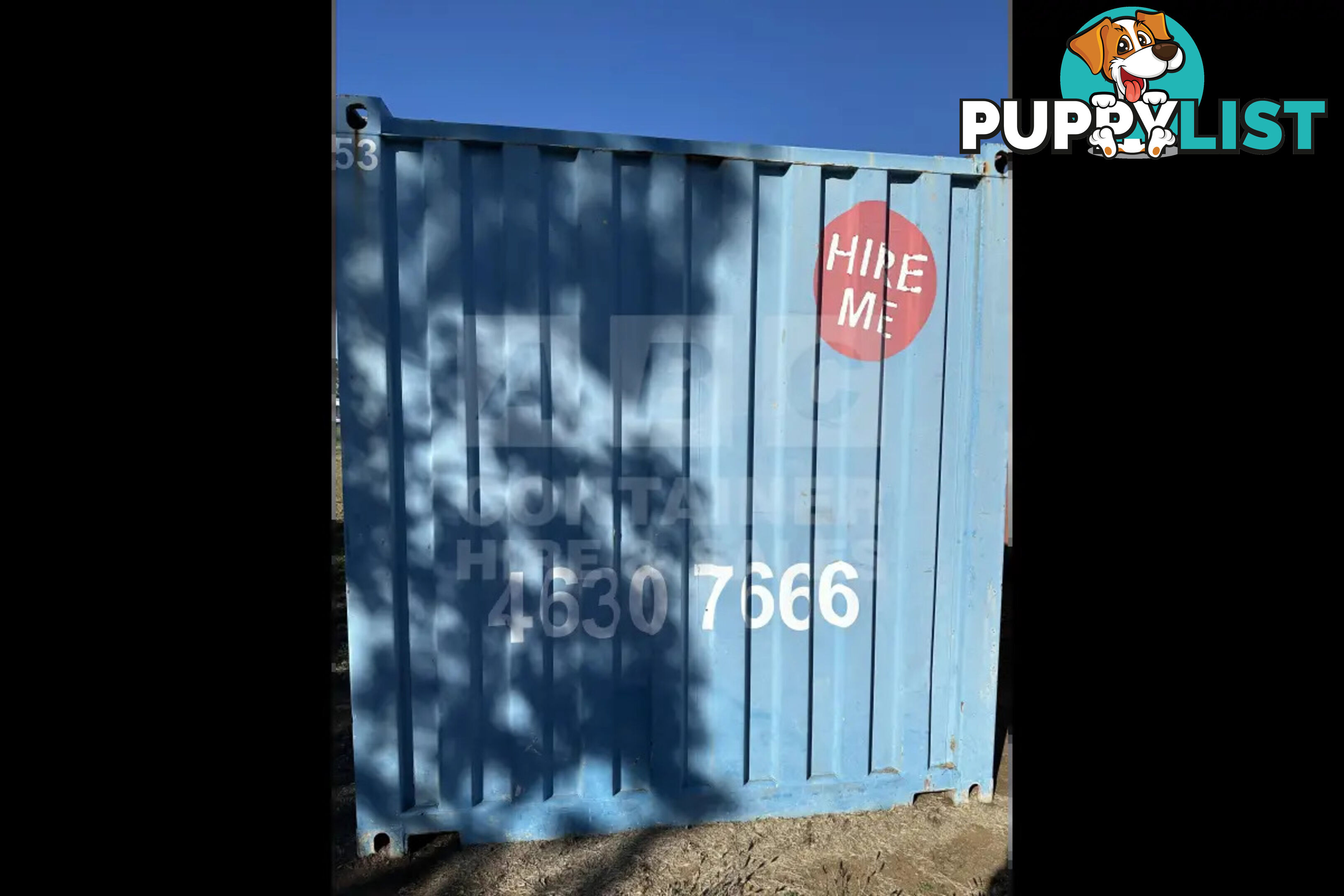 20' STANDARD HEIGHT SHIPPING CONTAINER