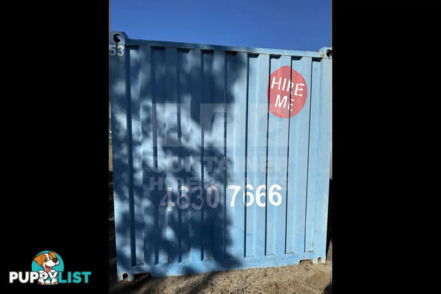 20' STANDARD HEIGHT SHIPPING CONTAINER