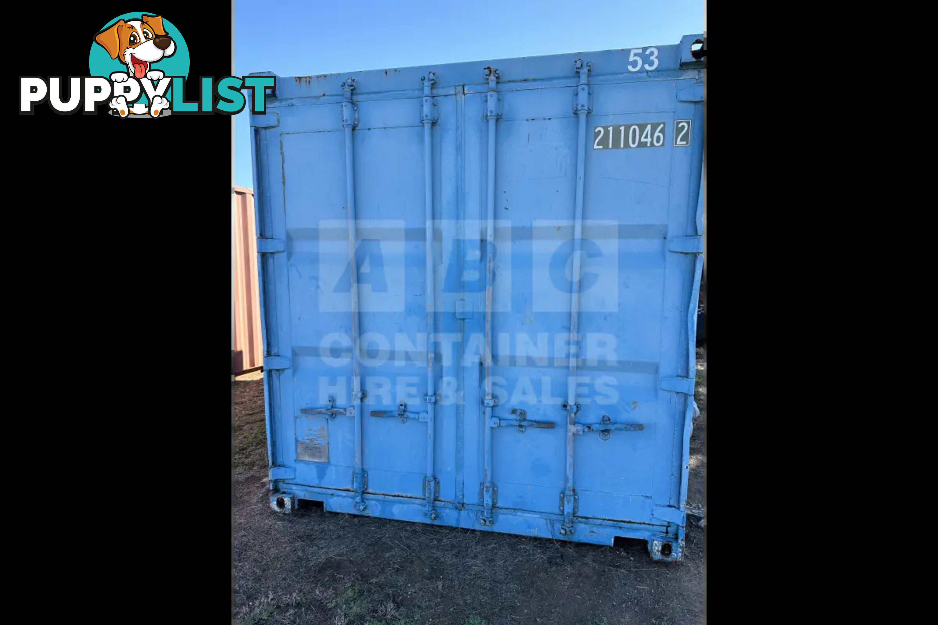 20' STANDARD HEIGHT SHIPPING CONTAINER