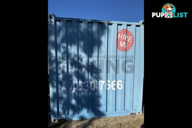 20' STANDARD HEIGHT SHIPPING CONTAINER - in Toowoomba