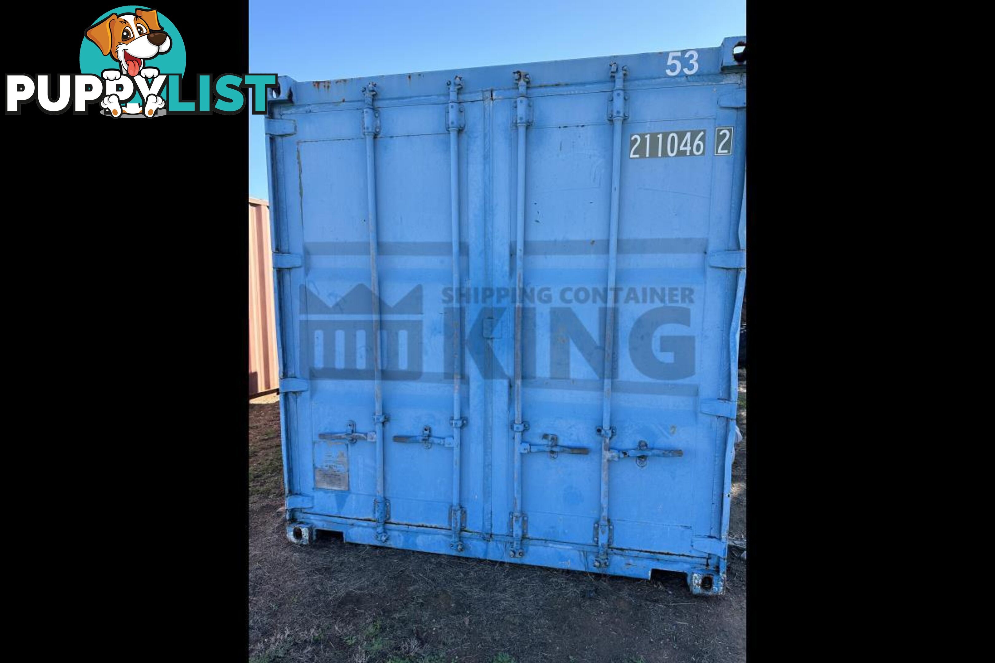 20' STANDARD HEIGHT SHIPPING CONTAINER - in Toowoomba