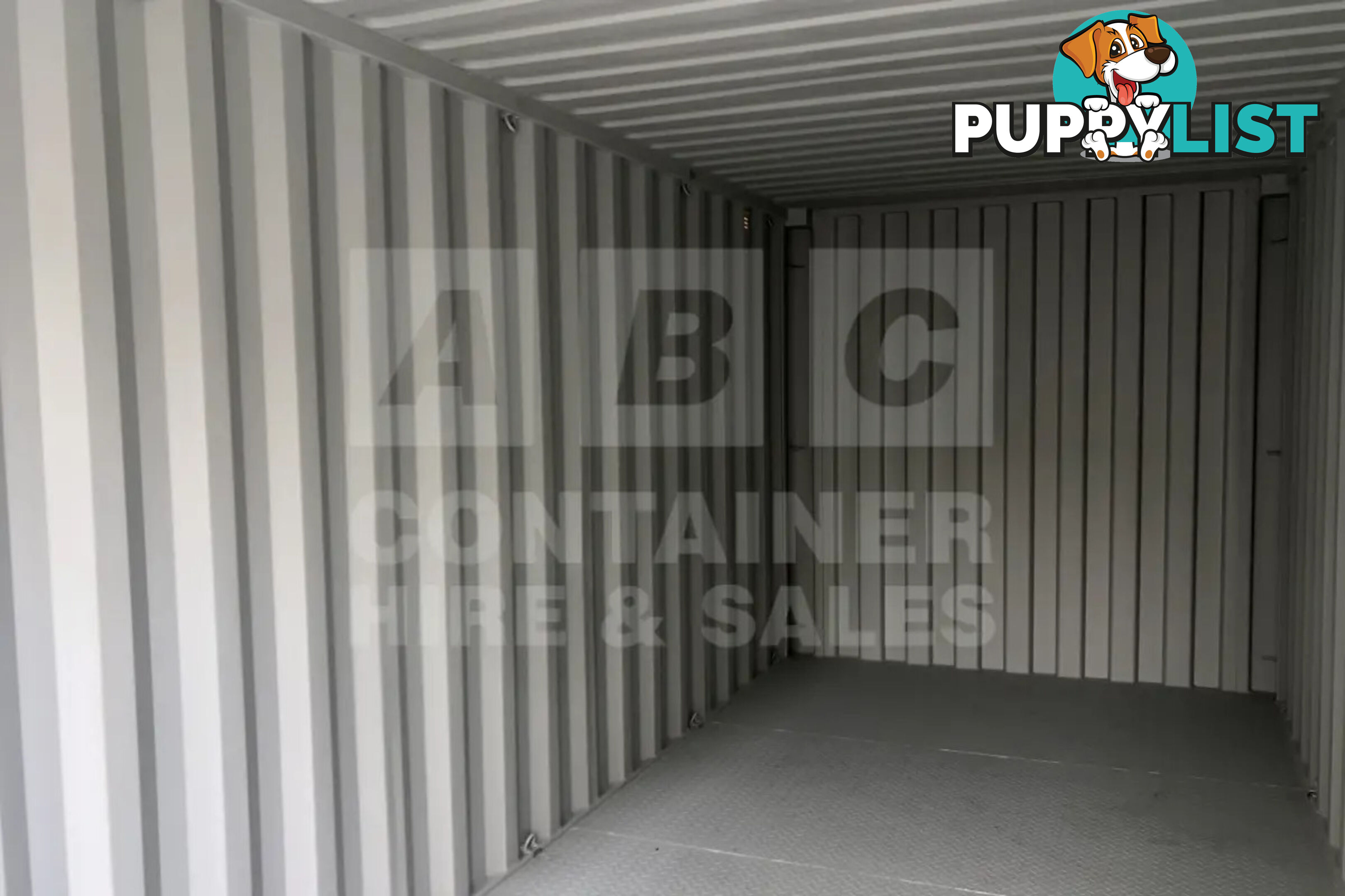 20' STANDARD HEIGHT SHIPPING CONTAINER (STEEL FLOOR) - in Chinchilla