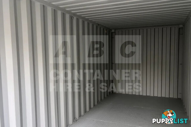 20' STANDARD HEIGHT SHIPPING CONTAINER (STEEL FLOOR) - in Chinchilla