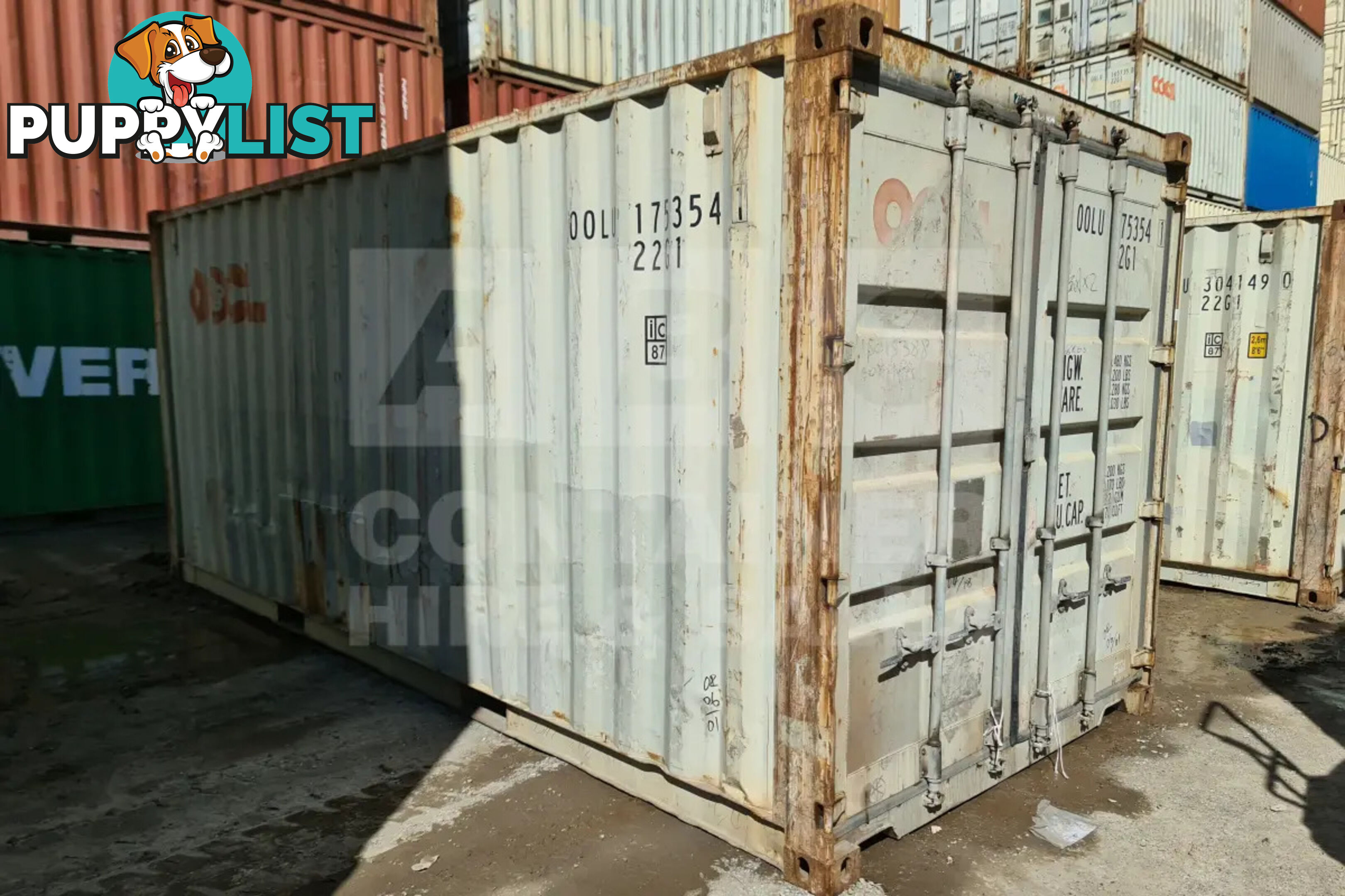 20' STANDARD HEIGHT SHIPPING CONTAINER