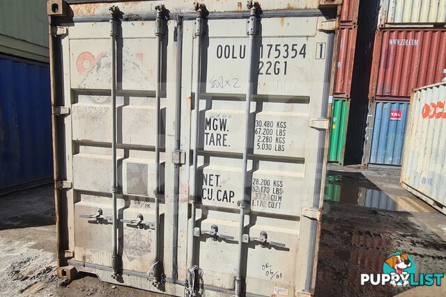 20' STANDARD HEIGHT SHIPPING CONTAINER