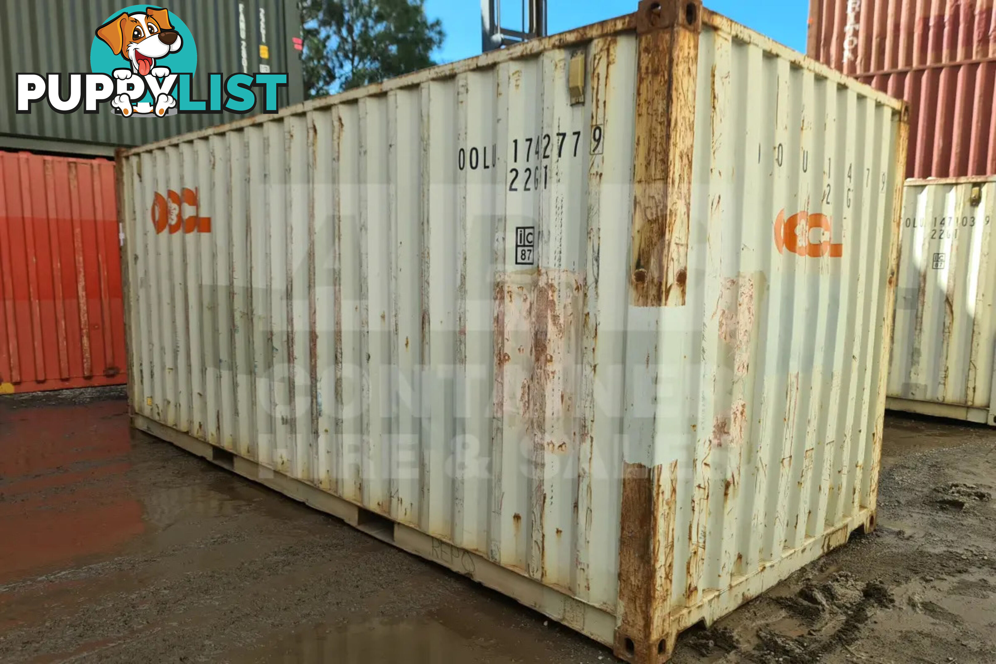 20' STANDARD HEIGHT SHIPPING CONTAINER