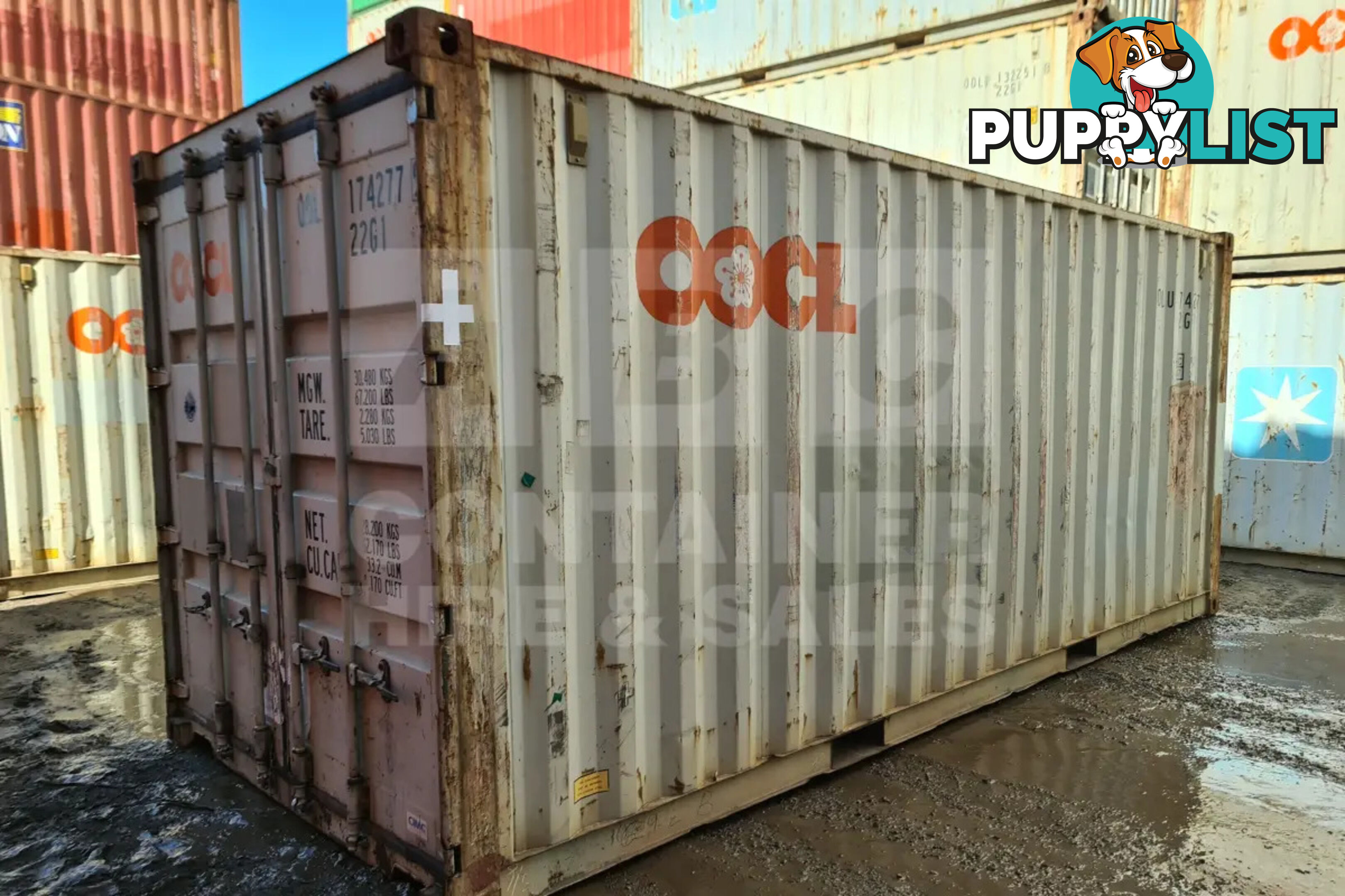 20' STANDARD HEIGHT SHIPPING CONTAINER