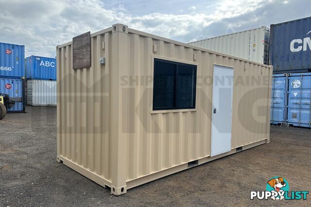 20' SHIPPING CONTAINER OFFICE "BUDGET BARRY" (BUDGET) - in Toowoomba