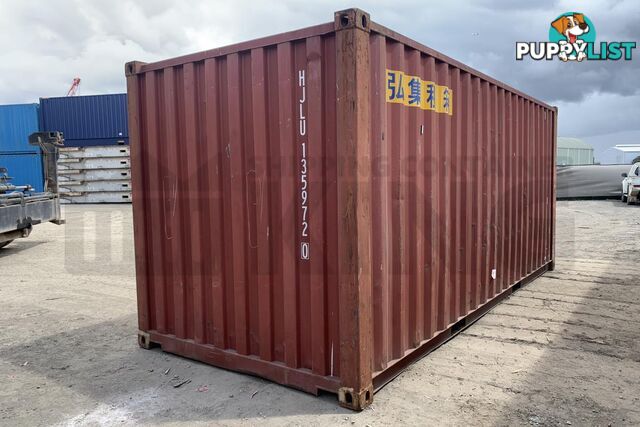 20' STANDARD HEIGHT SHIPPING CONTAINER - in Brisbane