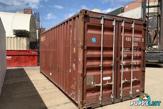 20' STANDARD HEIGHT SHIPPING CONTAINER - in Brisbane