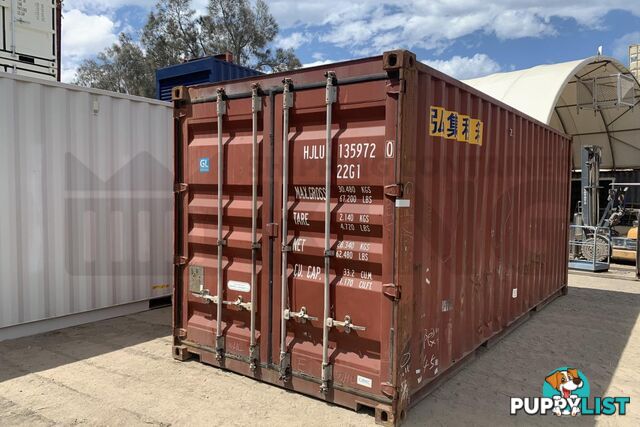 20' STANDARD HEIGHT SHIPPING CONTAINER - in Brisbane