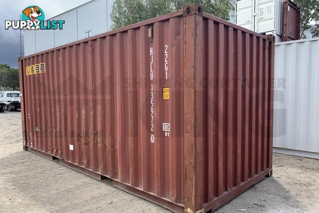 20' STANDARD HEIGHT SHIPPING CONTAINER - in Brisbane