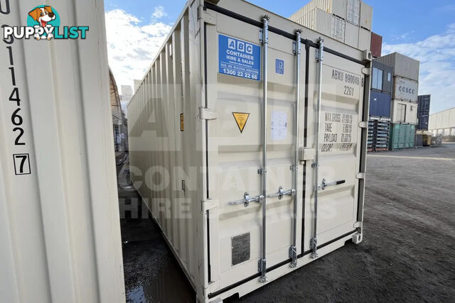 20' STANDARD HEIGHT SHIPPING CONTAINER (STEEL FLOOR)