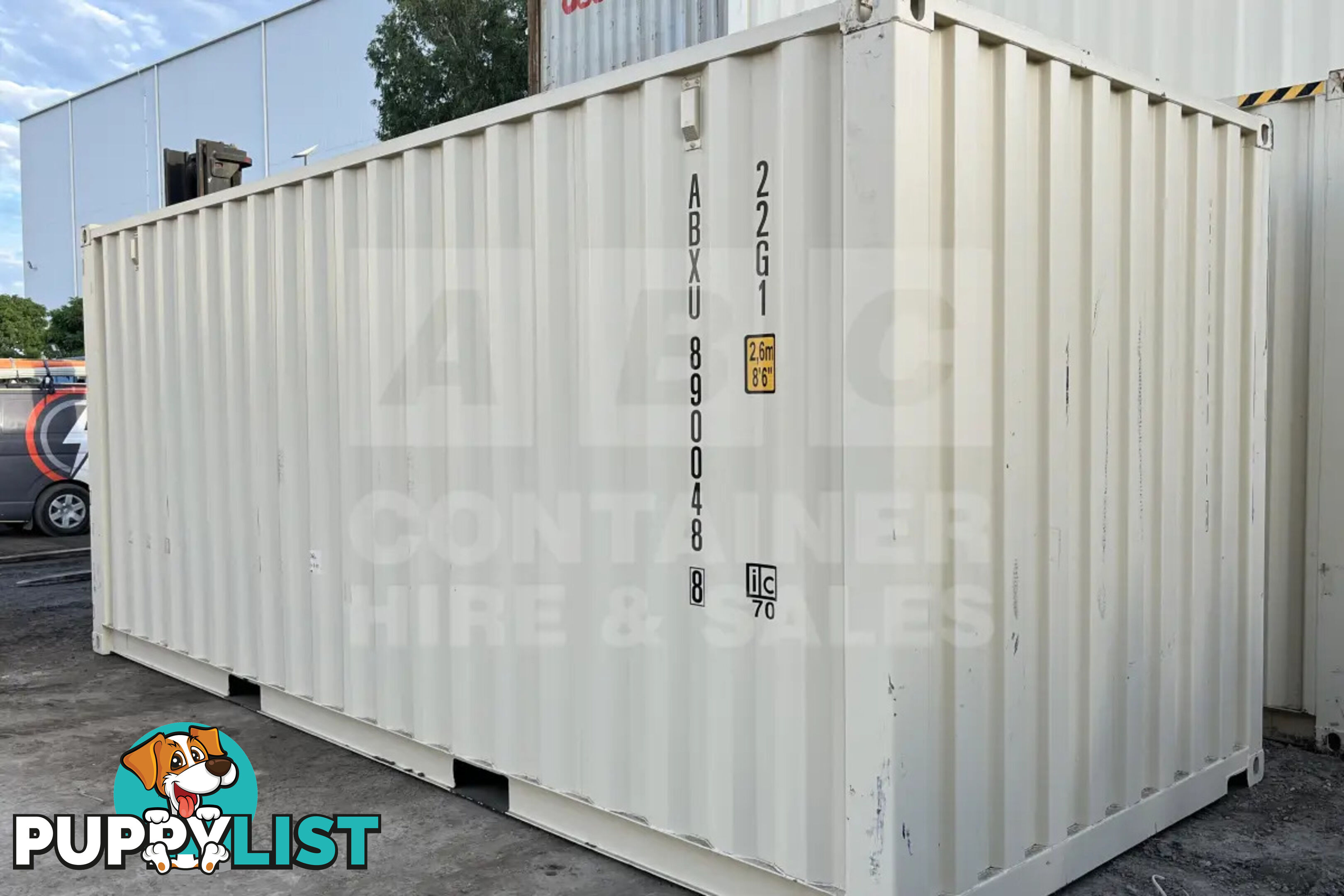 20' STANDARD HEIGHT SHIPPING CONTAINER (STEEL FLOOR)
