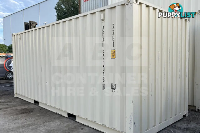 20' STANDARD HEIGHT SHIPPING CONTAINER (STEEL FLOOR)