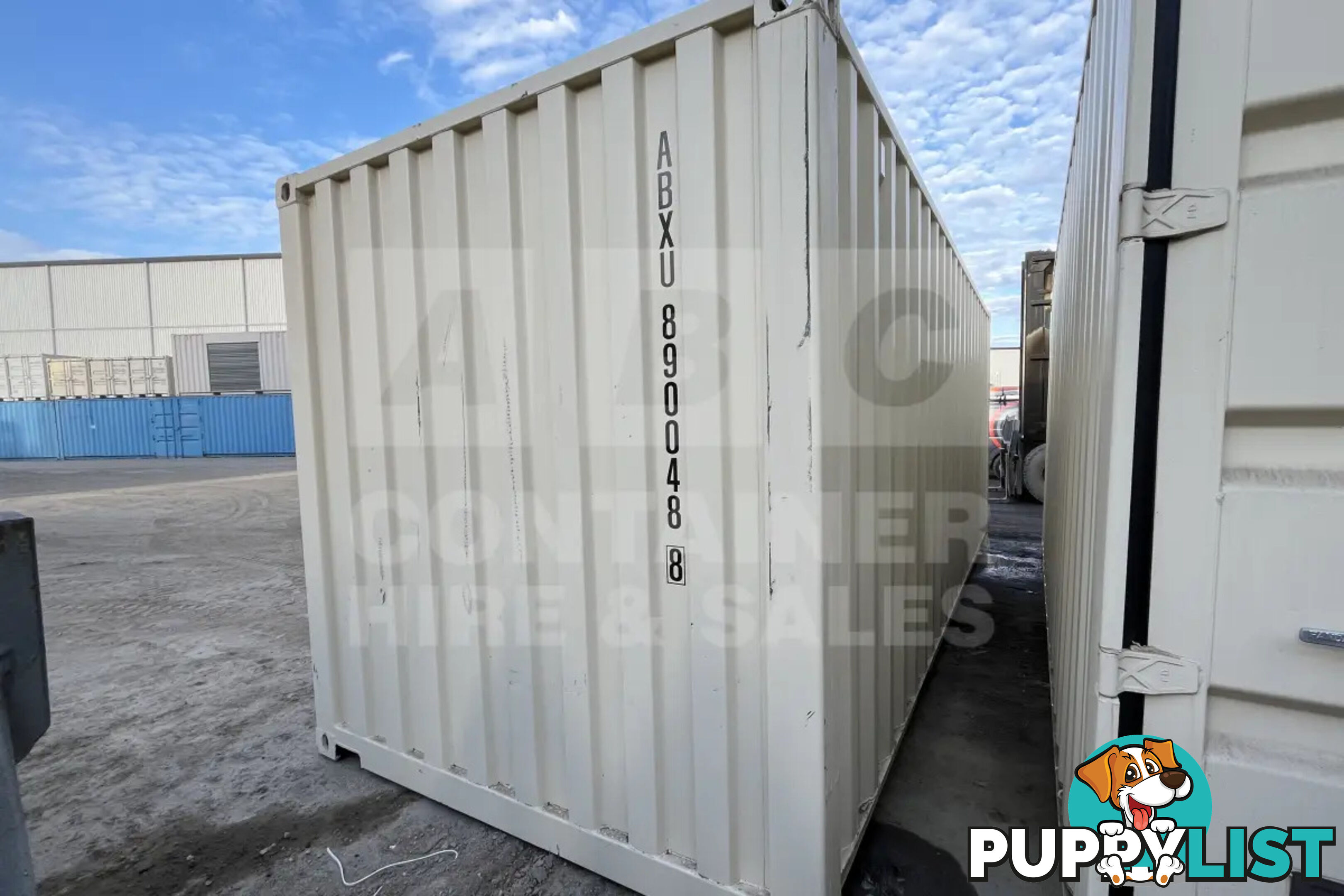 20' STANDARD HEIGHT SHIPPING CONTAINER (STEEL FLOOR)
