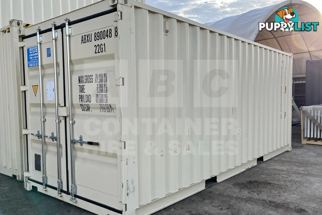 20' STANDARD HEIGHT SHIPPING CONTAINER (STEEL FLOOR)
