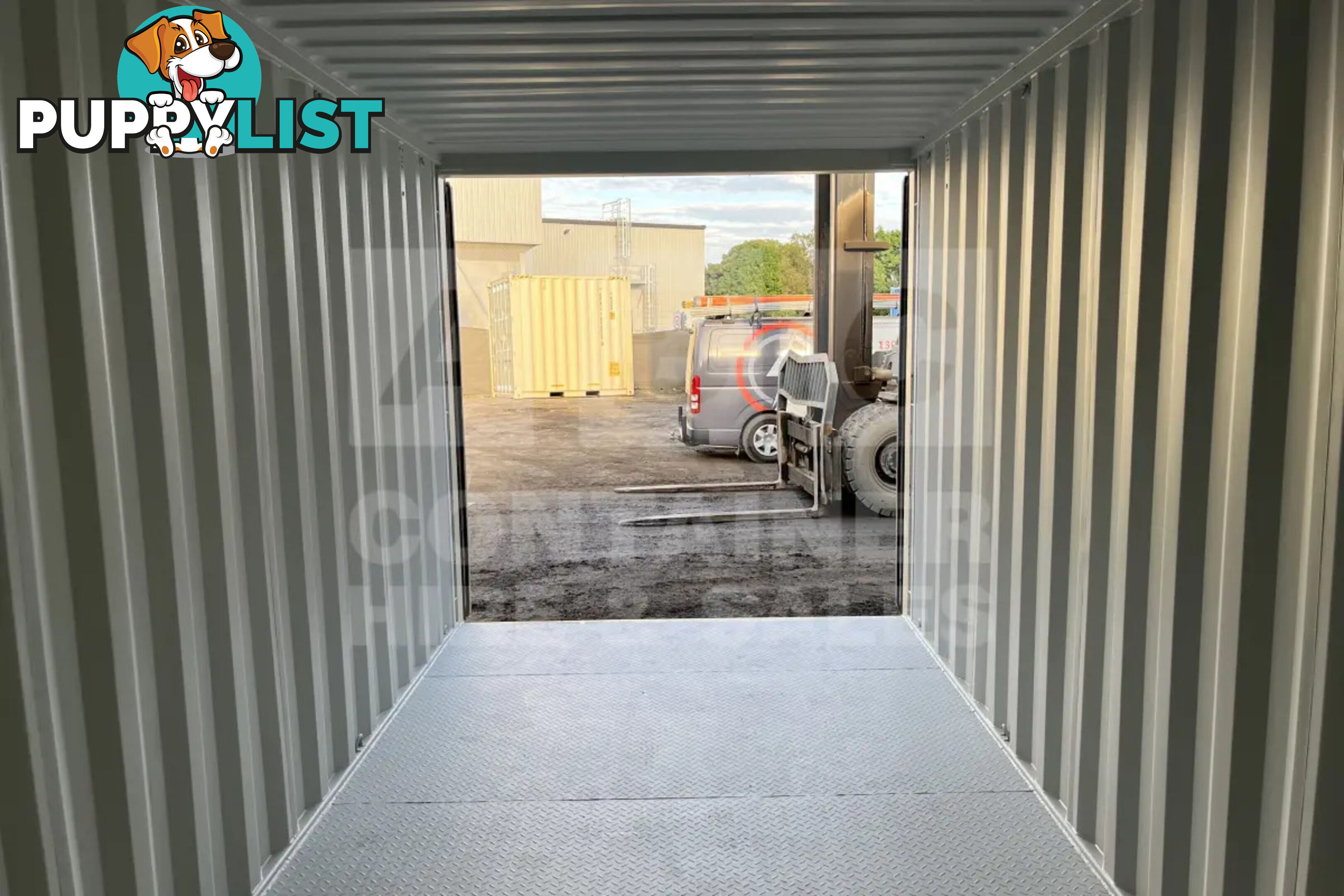 20' STANDARD HEIGHT SHIPPING CONTAINER (STEEL FLOOR)