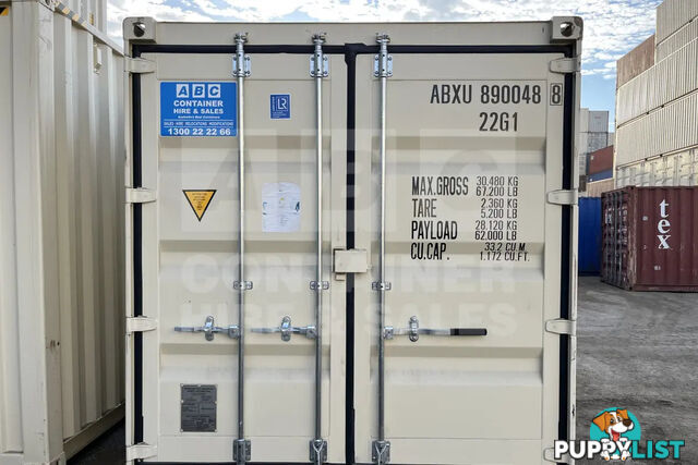 20' STANDARD HEIGHT SHIPPING CONTAINER (STEEL FLOOR)
