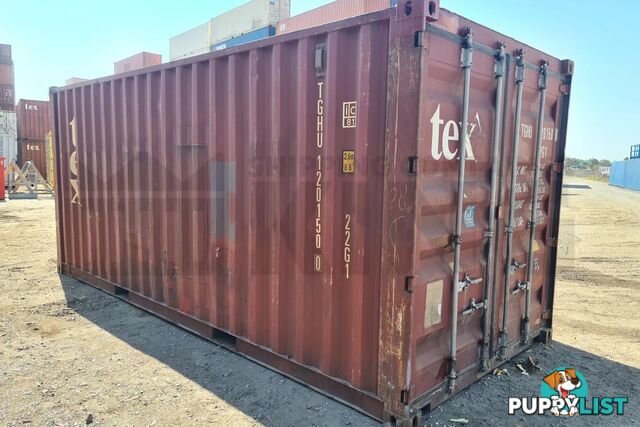 20' STANDARD HEIGHT SHIPPING CONTAINER - in Gladstone